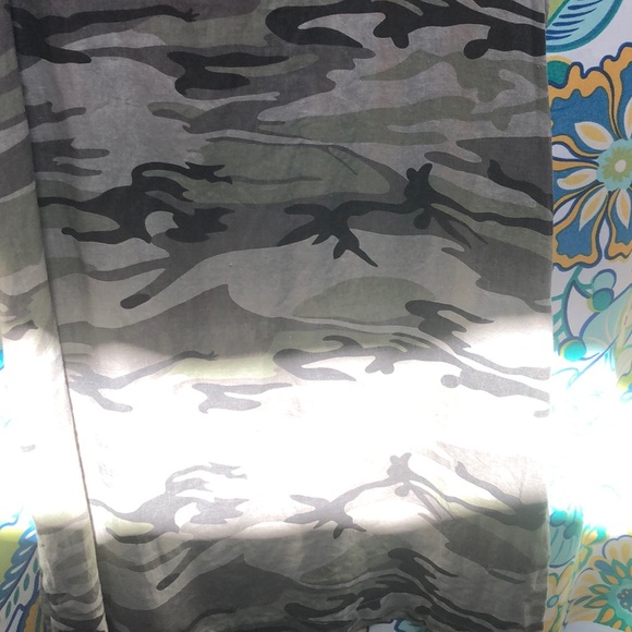 Johnny Was camouflage linen dress - Picture 8 of 8